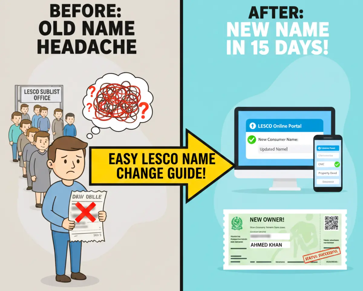Change Name on Your LESCO Bill