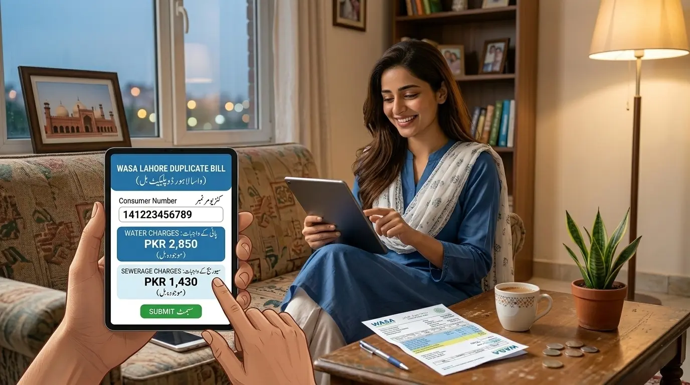 Lahore WASA Online Bill Check Made Simple