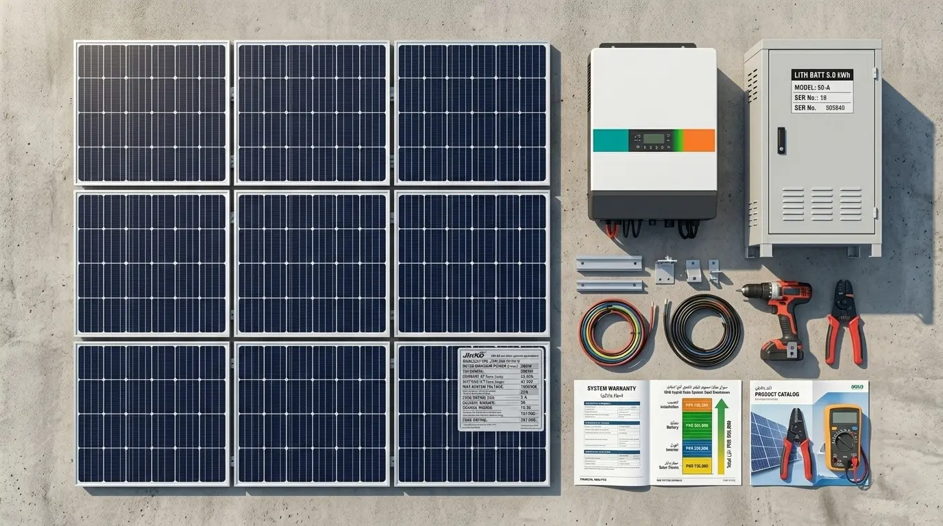solar system cost in pakistan all equipment